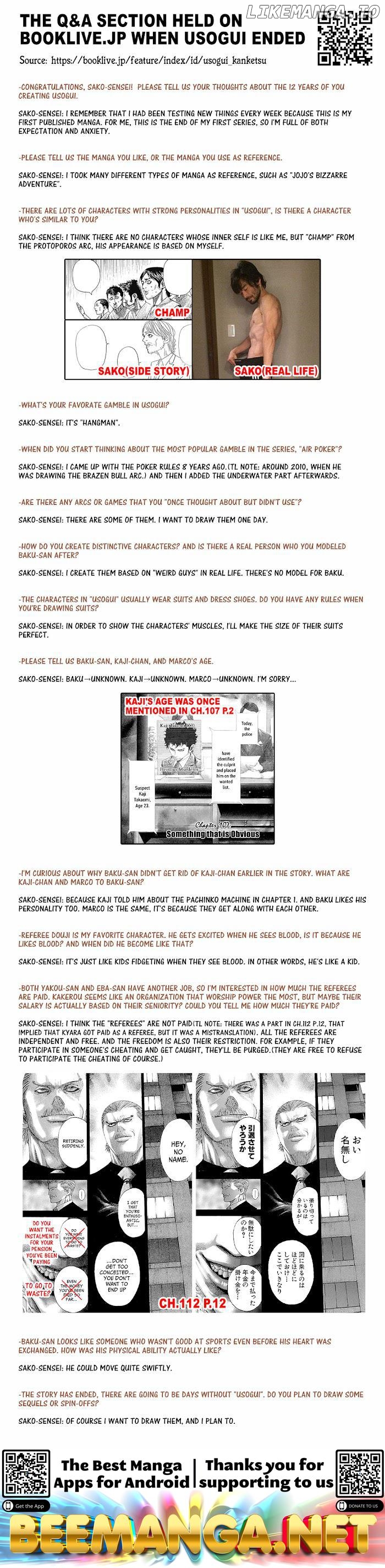 Read Usogui En Manga Online