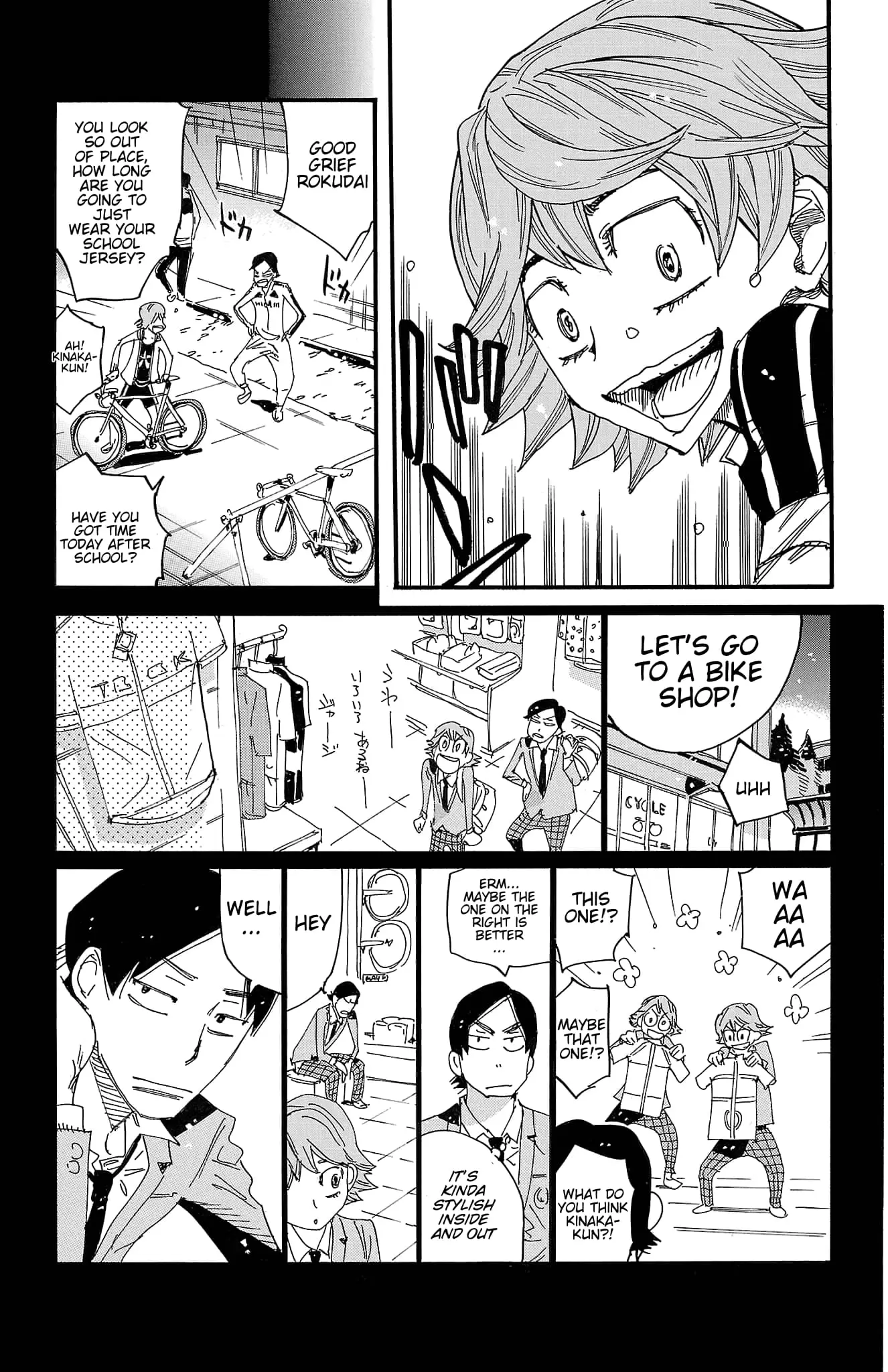 Read Yowamushi Pedal En Manga Online