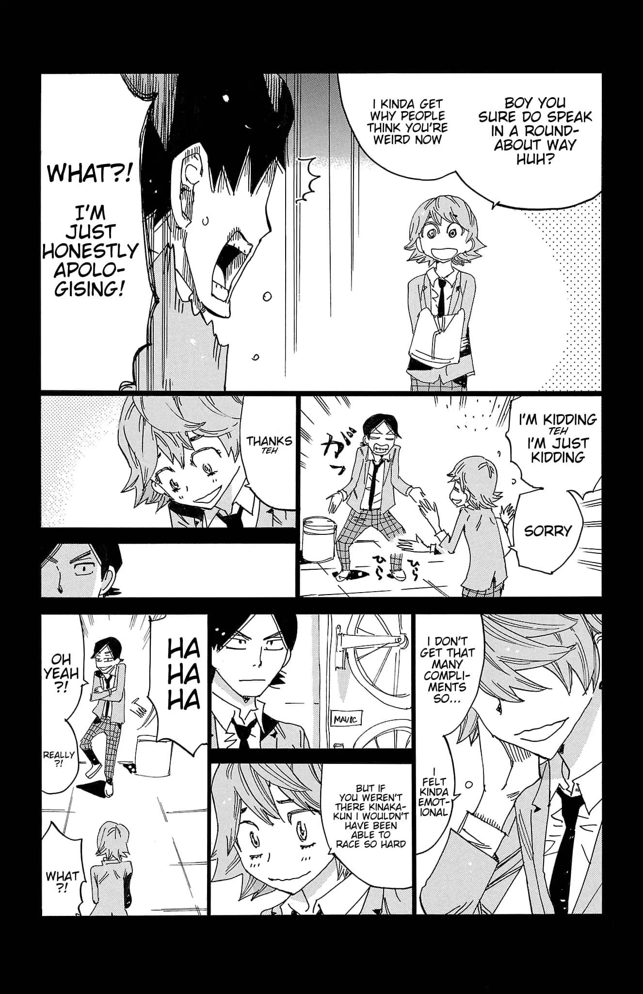 Read Yowamushi Pedal En Manga Online