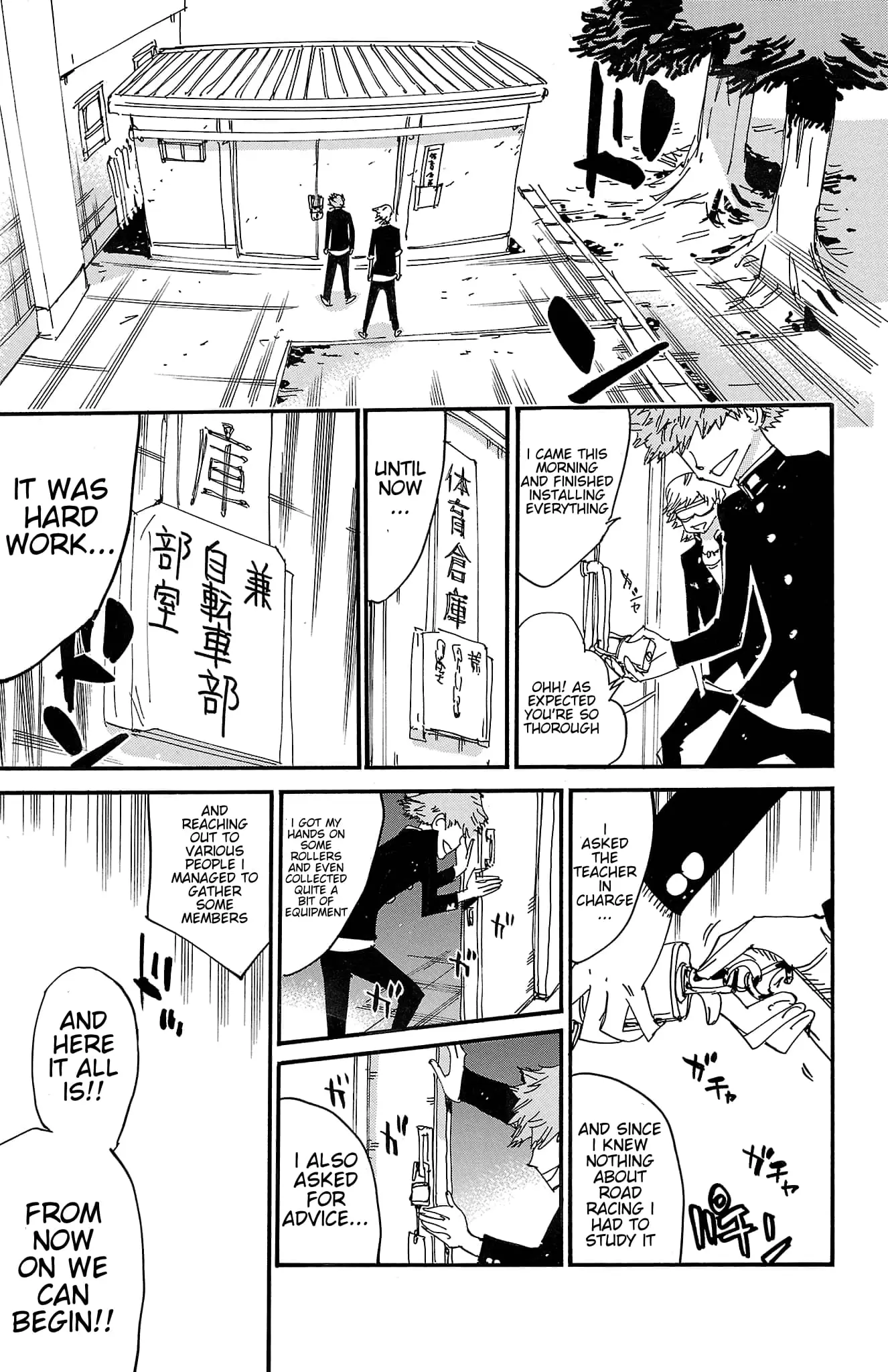 Read Yowamushi Pedal En Manga Online