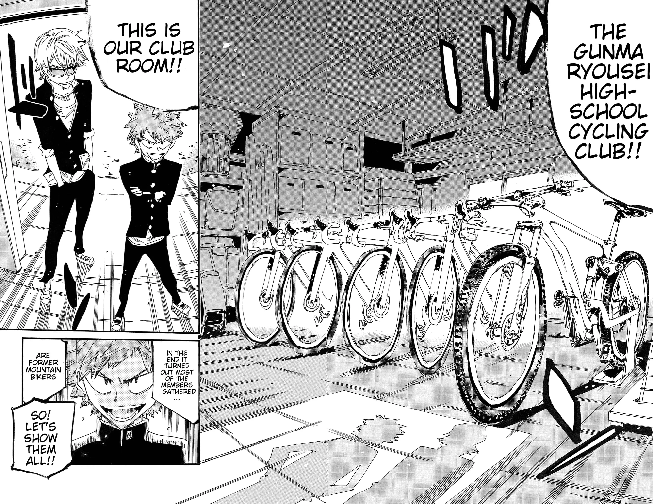 Read Yowamushi Pedal En Manga Online