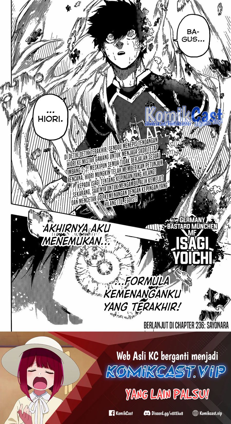 Read Blue Lock id Manga Online