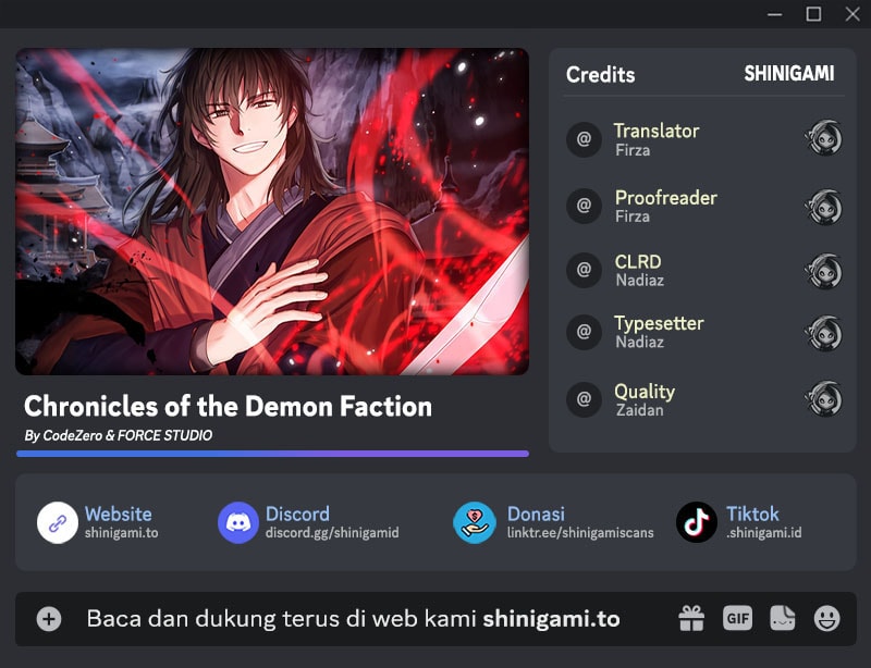 Read Chronicles of the Demon Faction id Manga Online