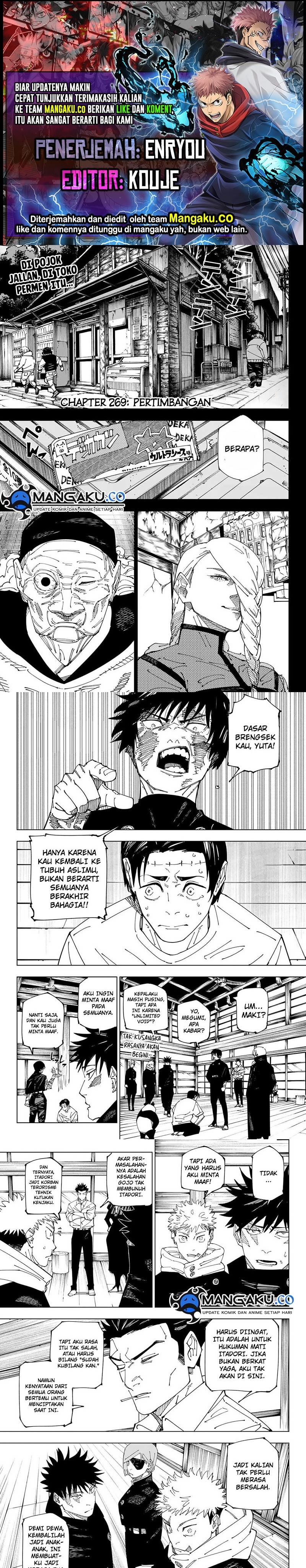Read Jujutsu Kaisen id Manga Online