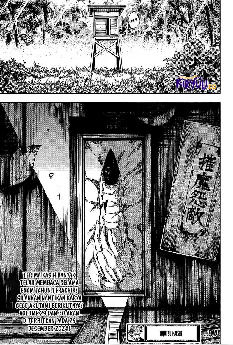 Read Jujutsu Kaisen id Manga Online