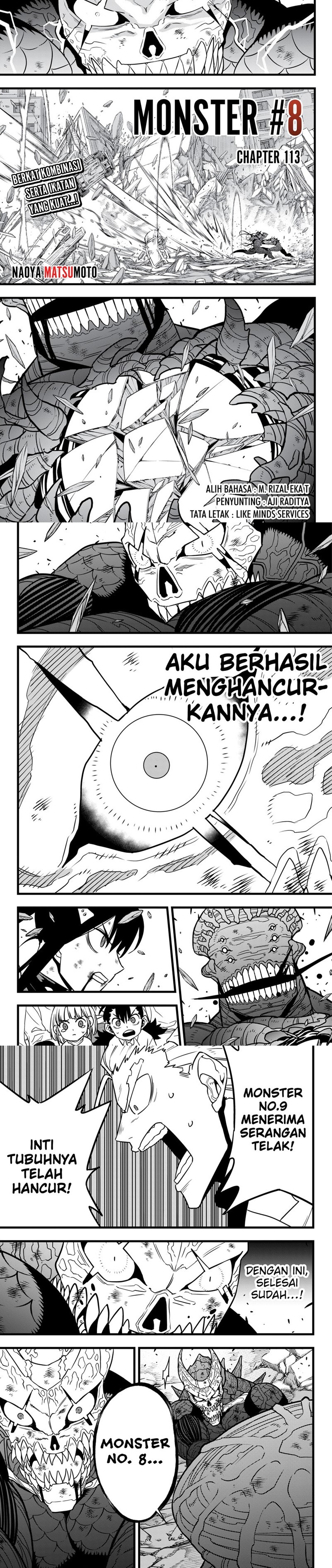 Read Kaiju No 8 id Manga Online