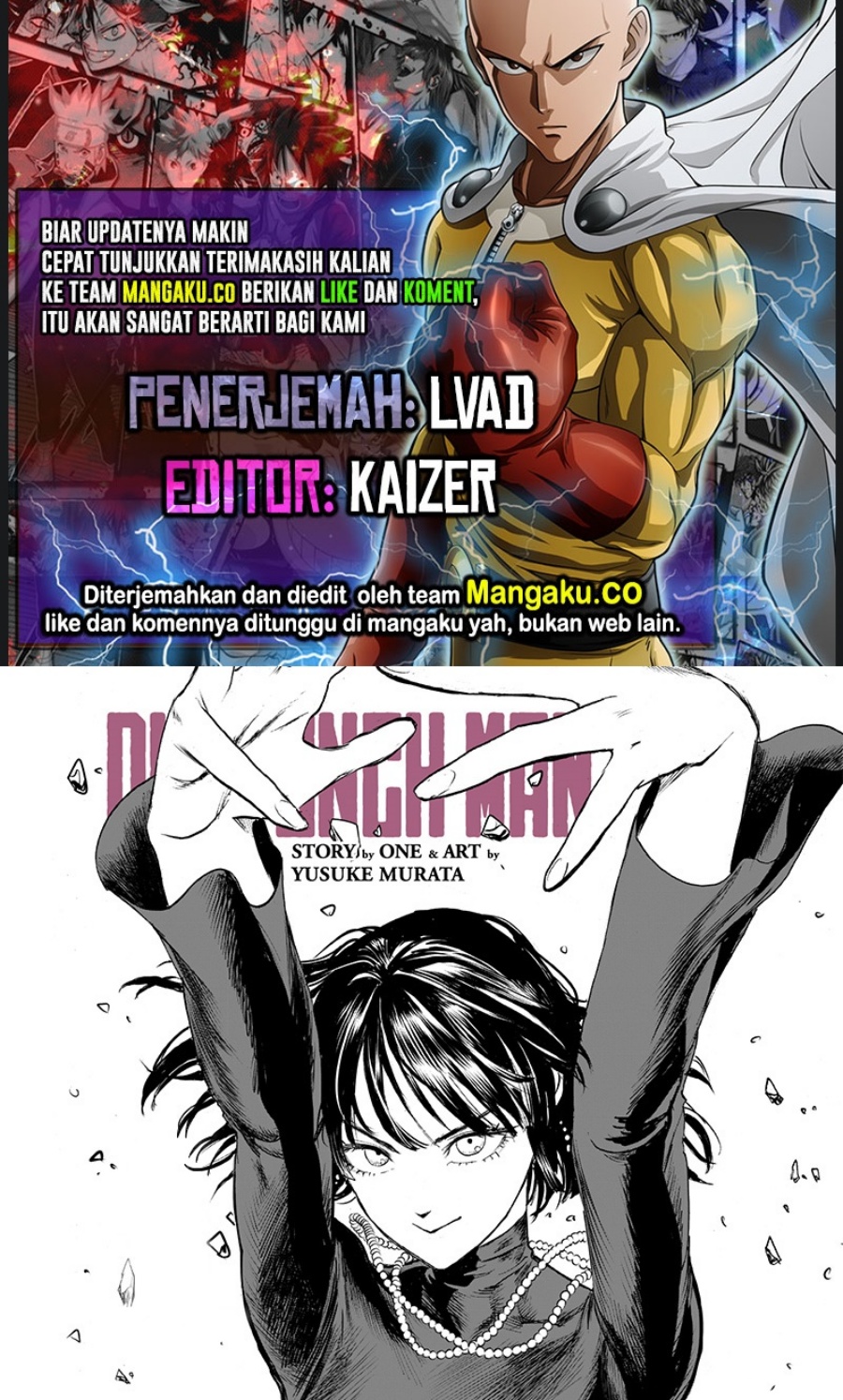 Read One Punch Man id Manga Online