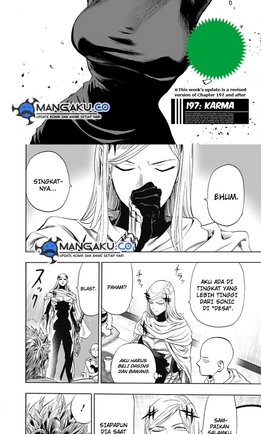 Read One Punch Man id Manga Online