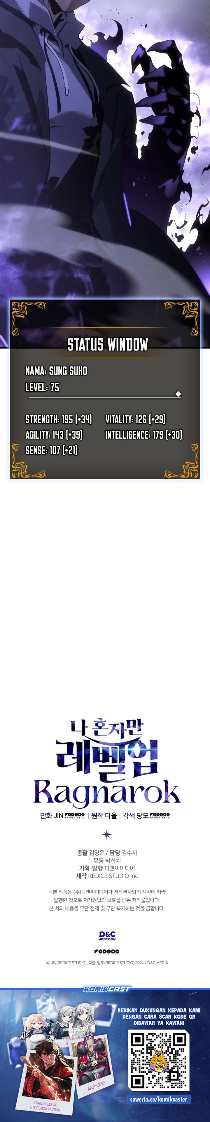 Read Solo Leveling Ragnarok id Manga Online