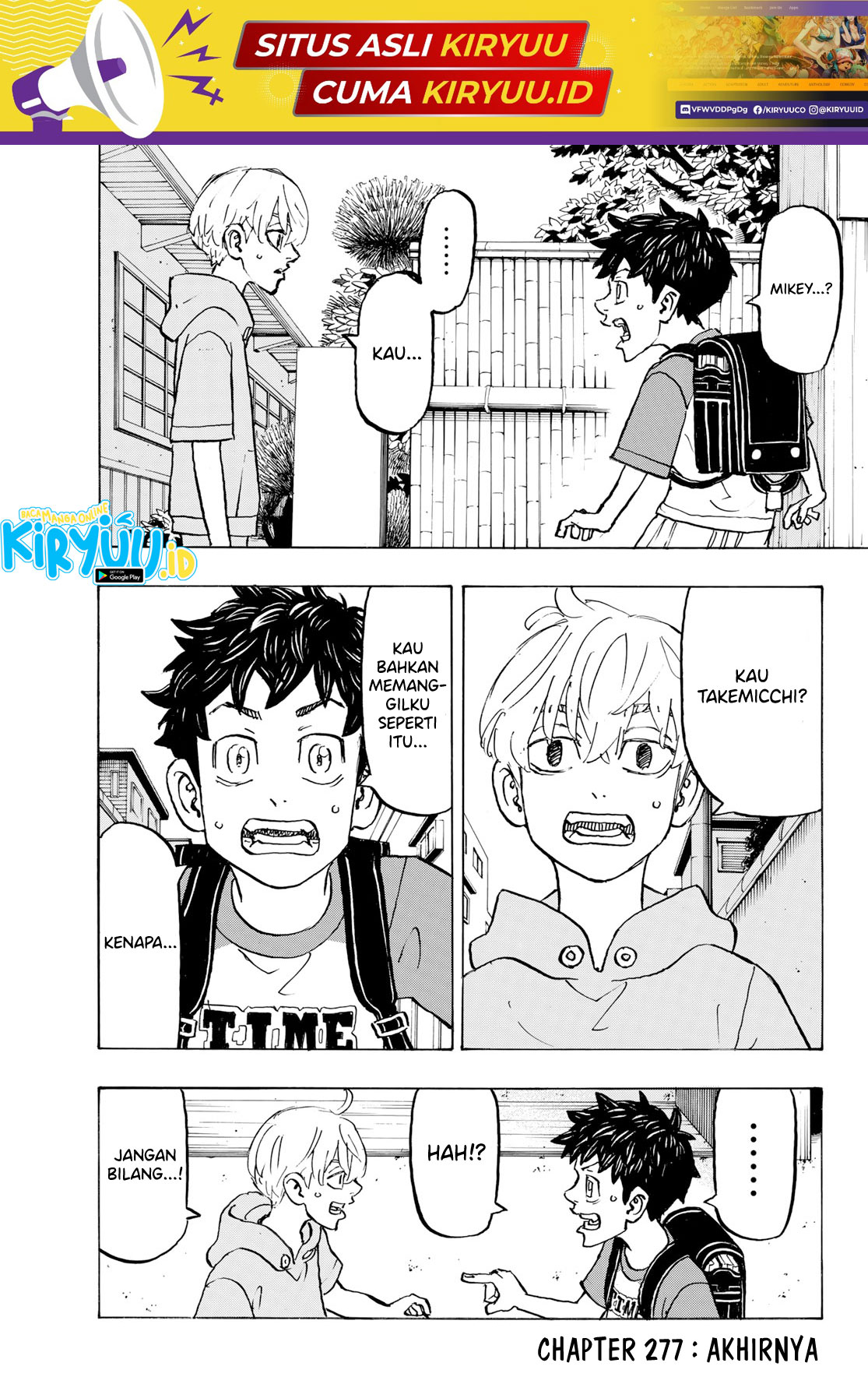 Read Toukyou Revengers id Manga Online